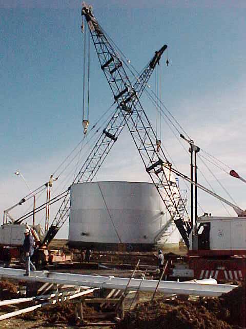 2003 Planta Gas Enap Magallanes Montje estanque 5000 m3 petroleo