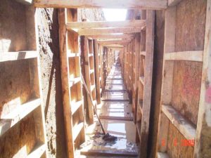 2004 Proteccion tipo entibacion a Cañ AS a PTAS San Carlos